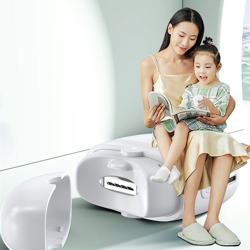 Electric Rechargeable Nail Scissors & Clippers for Adults and Children with Light