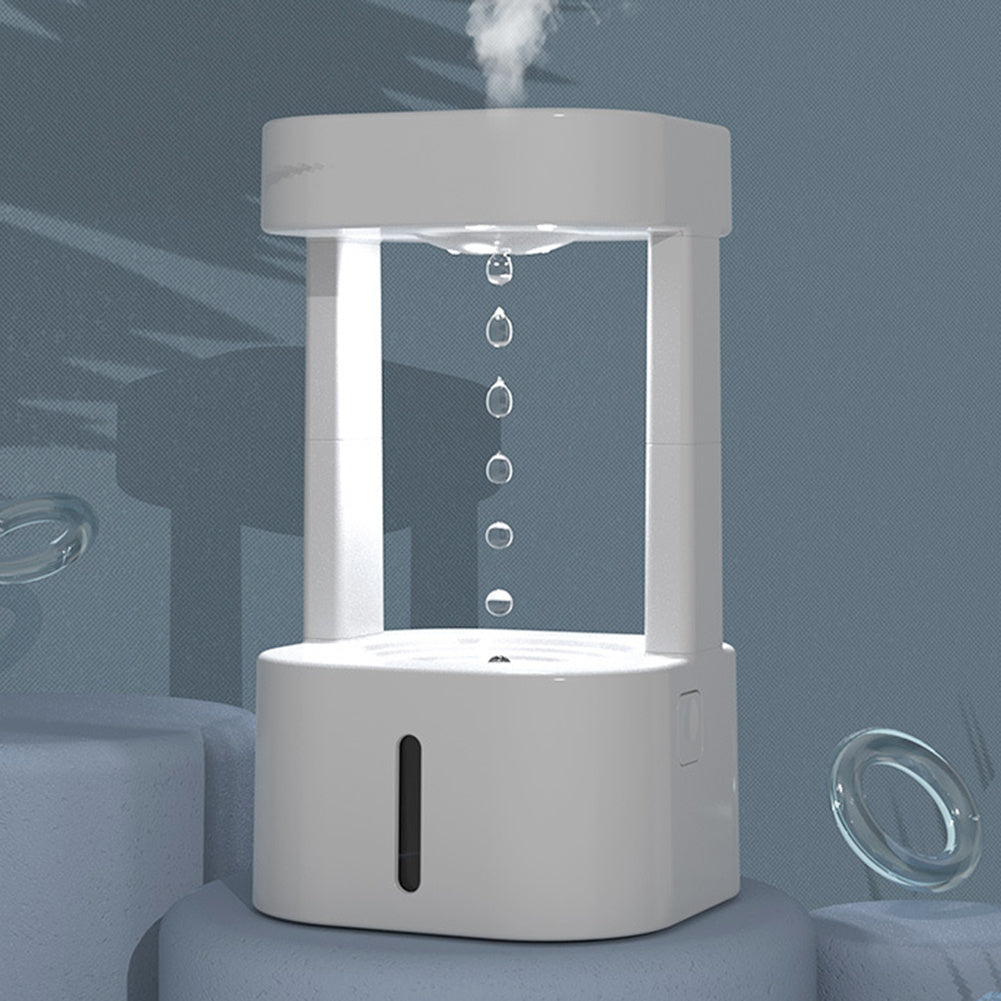 Creative Anti-Gravity Water Drop Humidifier for Bedroom & Office