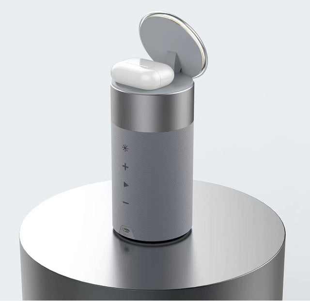 3-in-1 Wireless Charger, Bluetooth Speaker & Touch Lamp for iPhone & AirPods