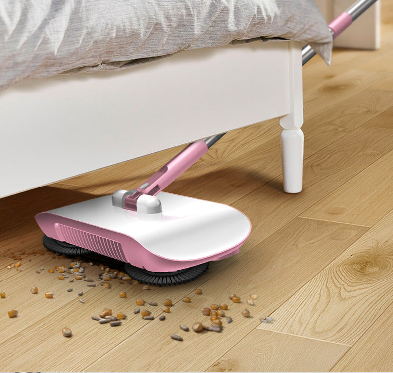 Hand Push All-in-One Sweeper Broom Mop & Dustpan