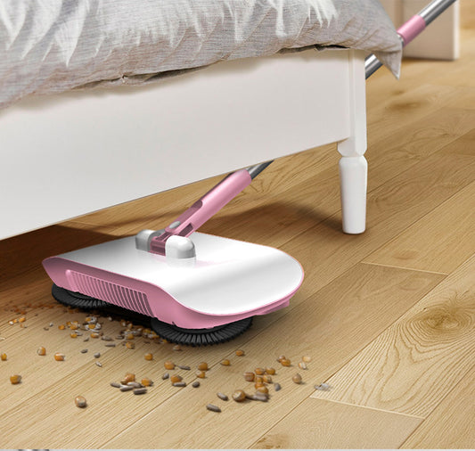 Hand Push All-in-One Sweeper Broom Mop & Dustpan