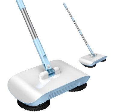 Hand Push All-in-One Sweeper Broom Mop & Dustpan