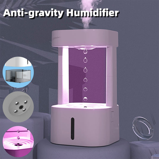 Creative Anti-Gravity Water Drop Humidifier for Bedroom & Office